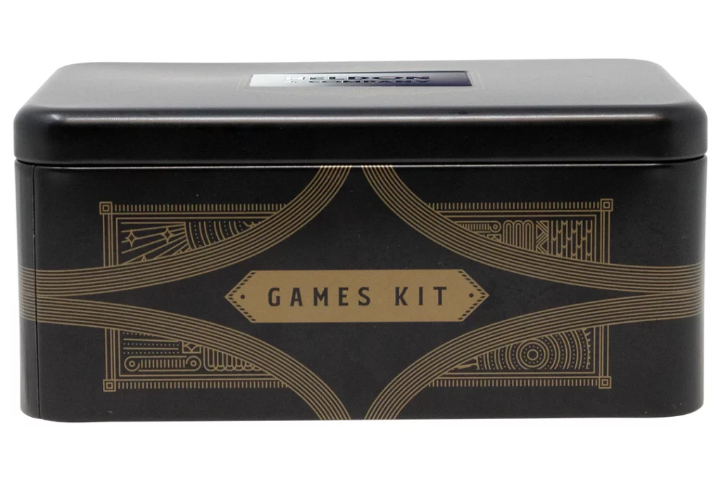 A games kit is a great item for employee gift boxes.