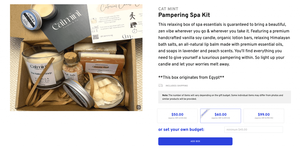 Spa Gift Set