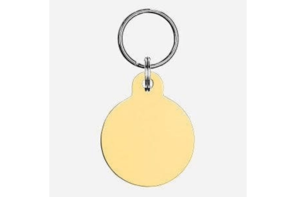 keychain where you can engrave brand name