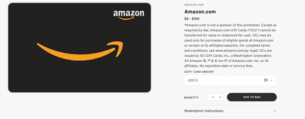 Gift Card