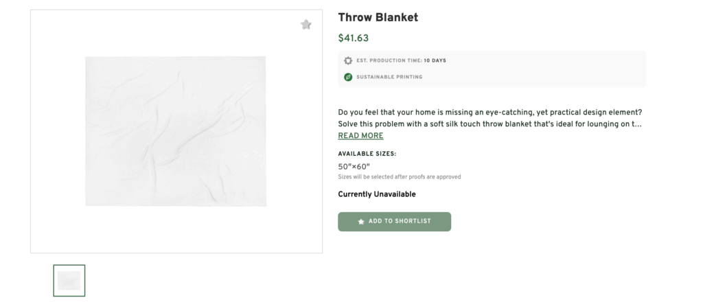 Throw Blanket