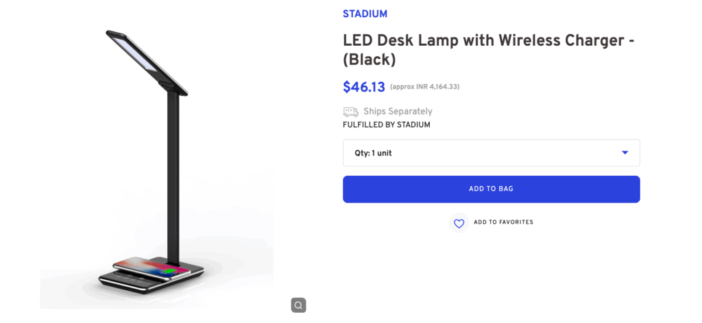Standing Desk Lamp