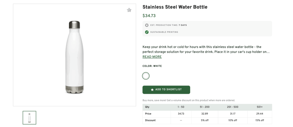 Water Bottle