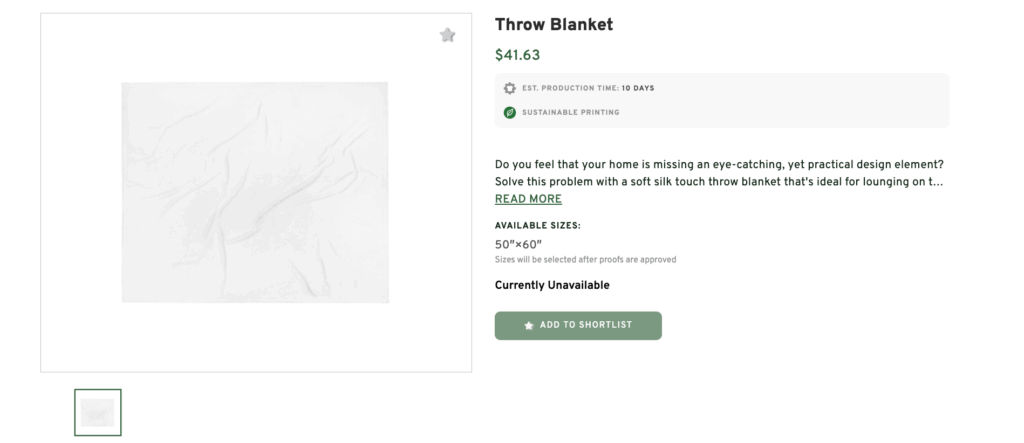 Throw Blanket