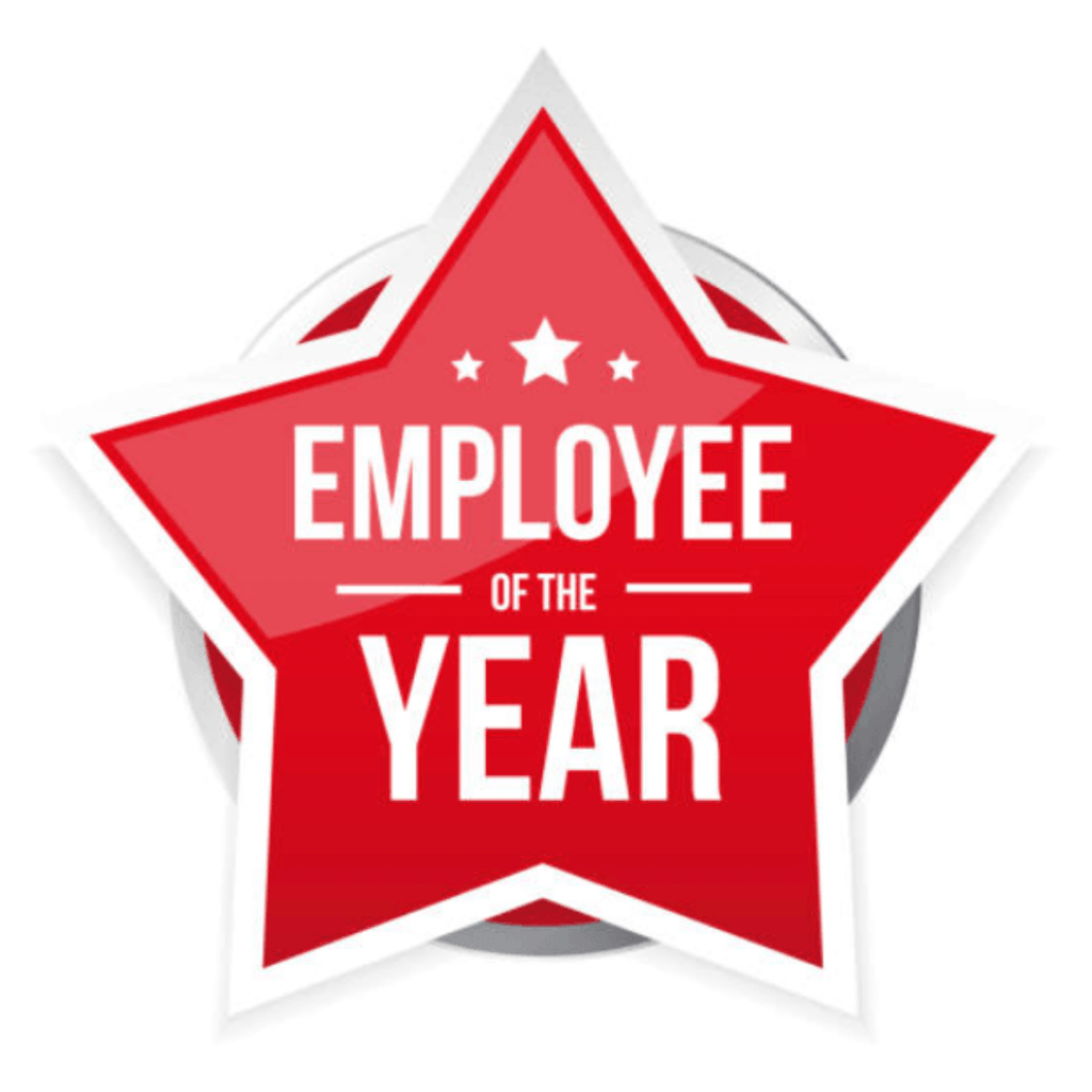 Announce Employee of the Year Award & Reward