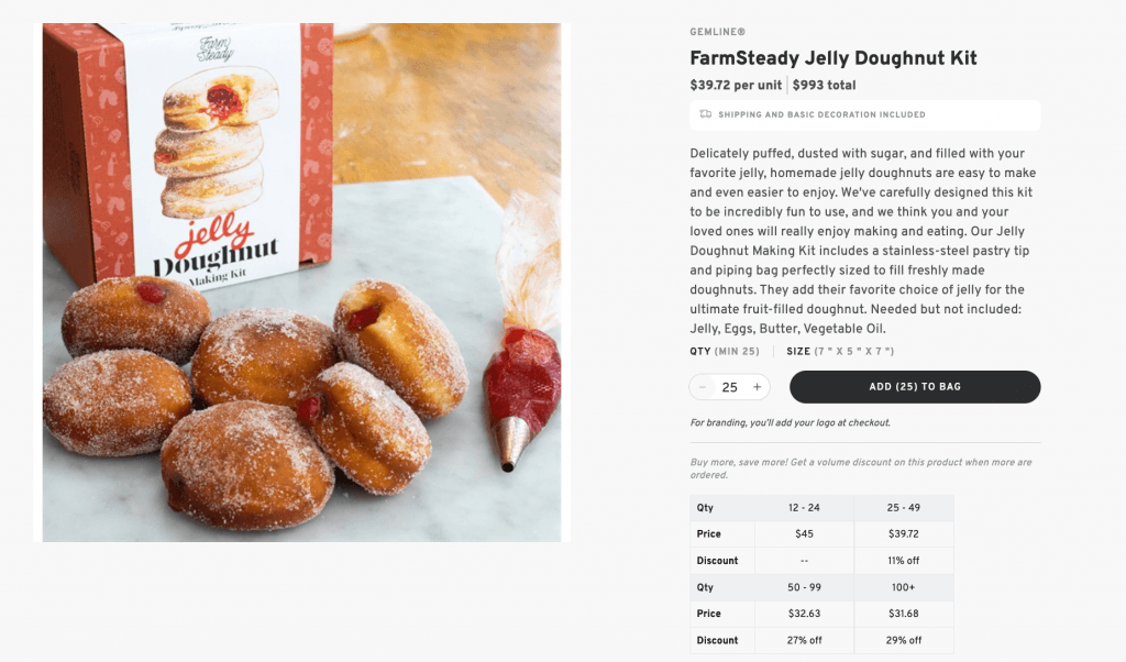 FarmSteady Jelly Doughnut Kit