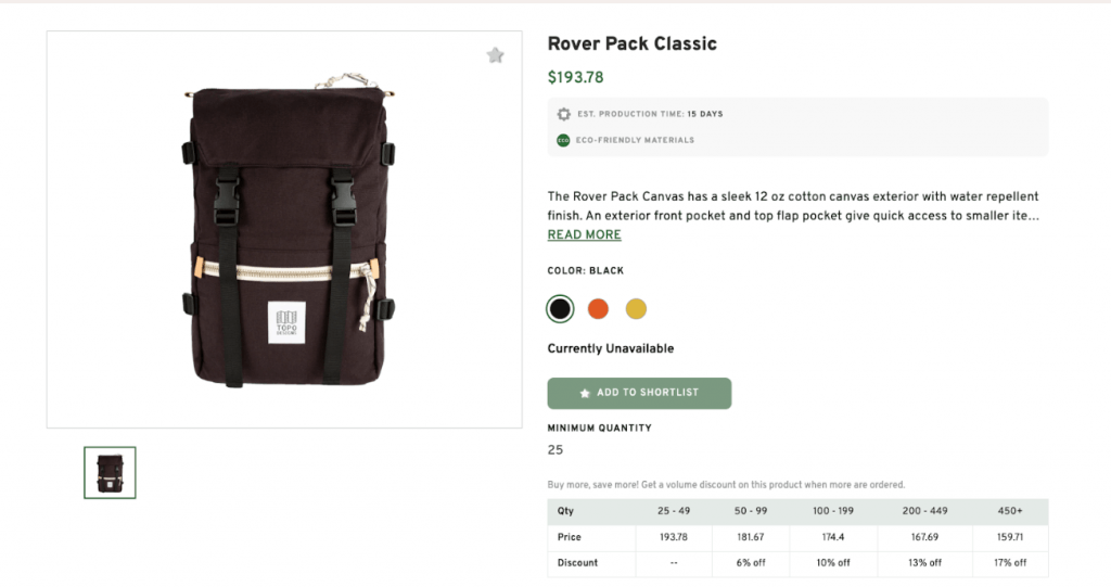 Rover Canvas BackPack