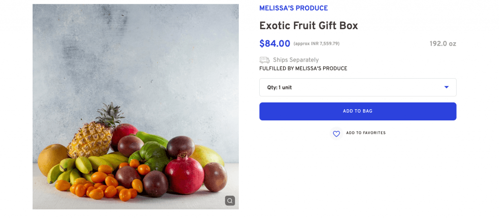 Exotic Fruit Box