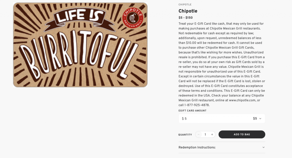 Chipotle
