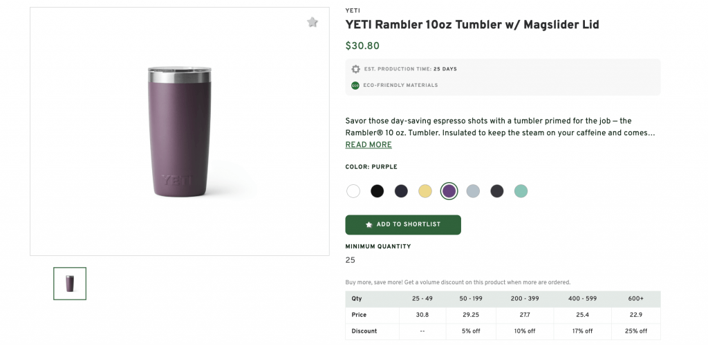 YETI Rambler 10oz Tumbler