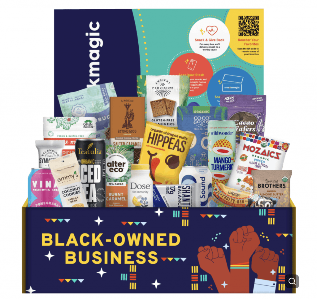 A Black-Owned Business curated gift box is a great Black History Month gift.