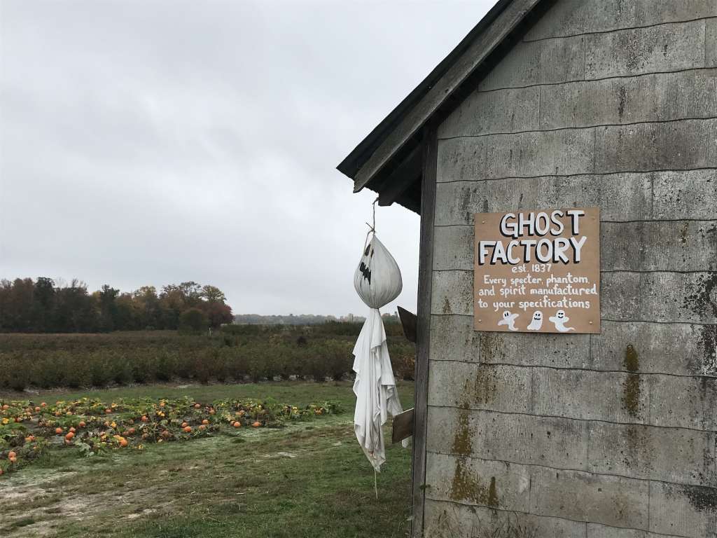 Ghost factory - halloween decoration