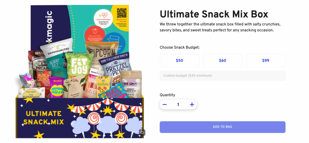 Gourmet Snack Boxes