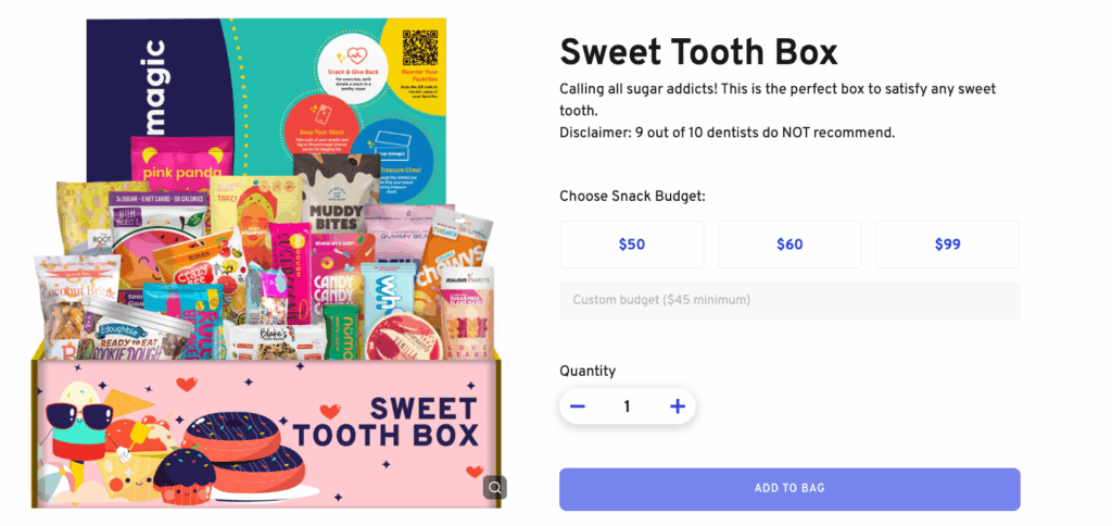 Sweet Tooth Box
