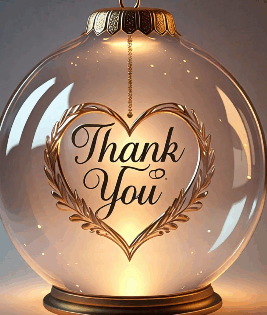 Thank You Ornament