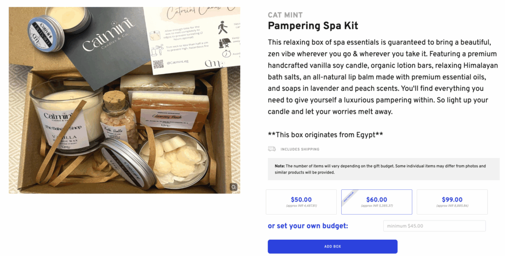 Spa Gift Set