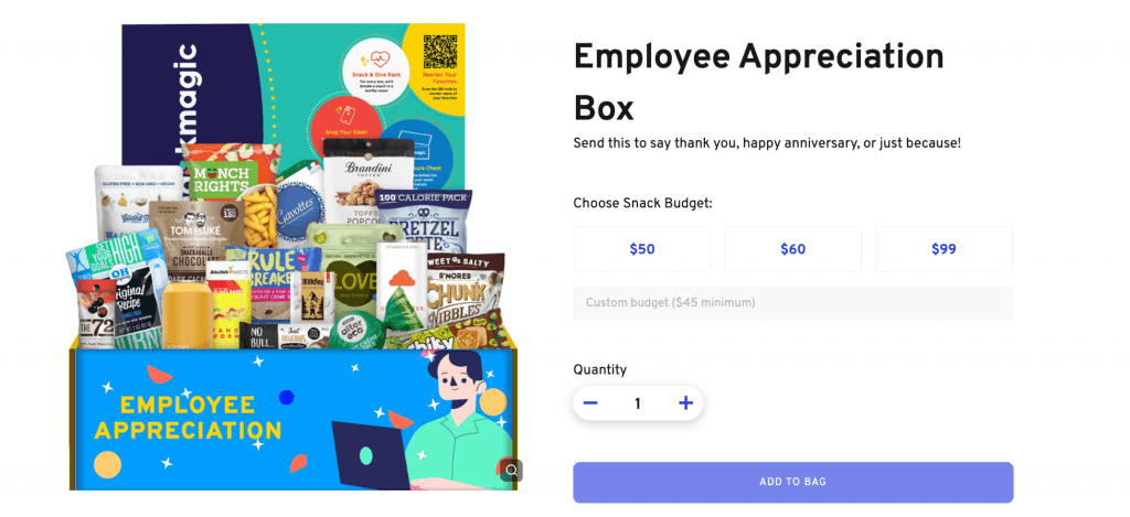 Employee Appreciation Box