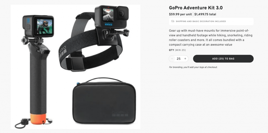 GoPro Adventure Kit: Outdoorsy Employee Gift