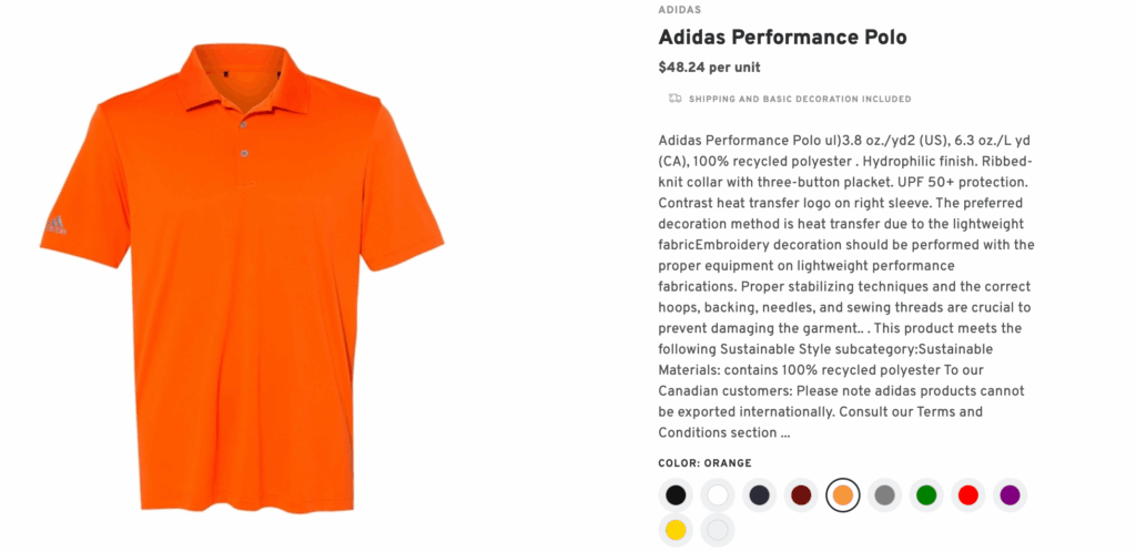 Adidas Polo Shirt