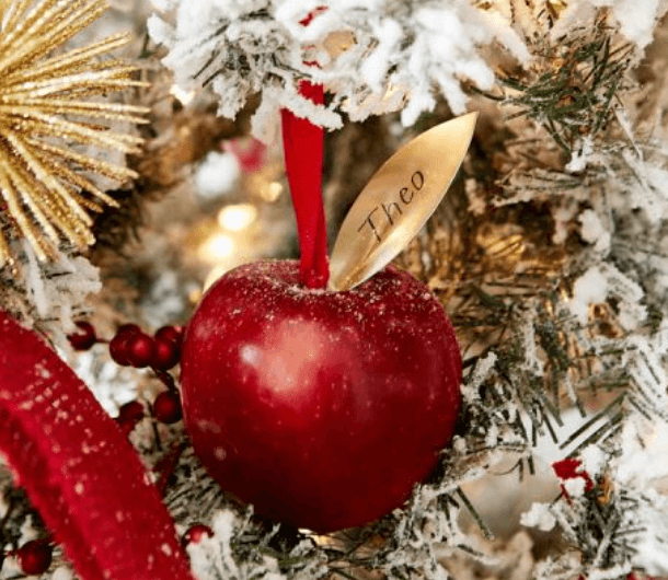 Teachers' Apple Ornament