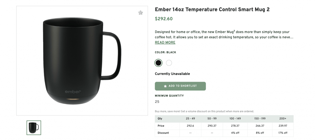 Smart Mug with Temperature Control