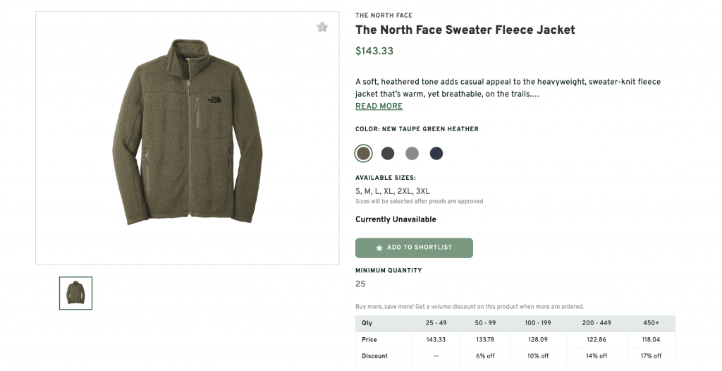 The North Face Sweater Fleece Jacket
