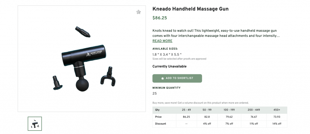 Handheld Kneado Massager