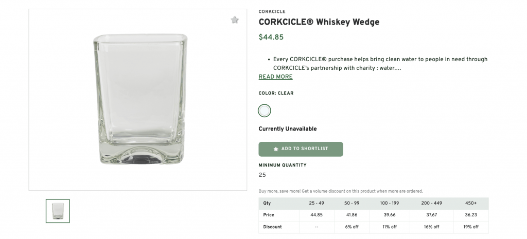 Corkcicle Whiskey Wedge