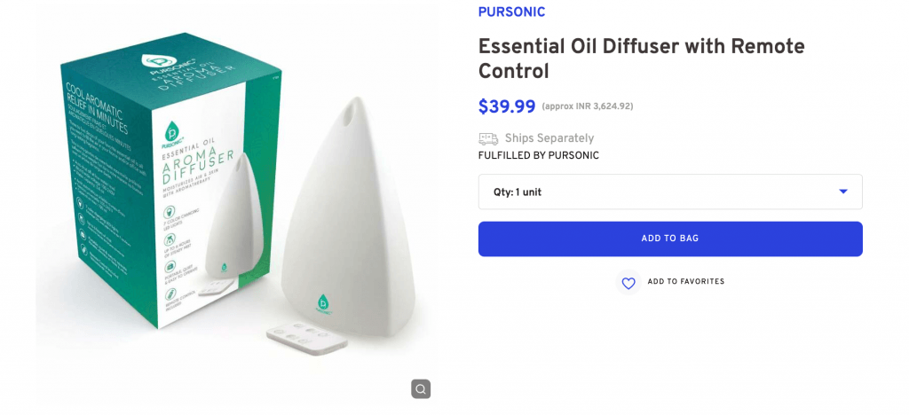 Essential Oil Diffuser