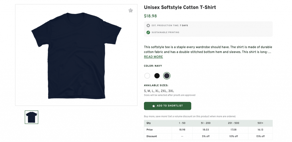 Unisex Softstyle Cotton T-Shirt