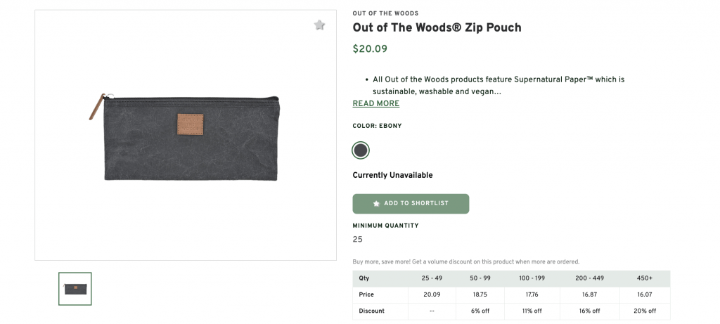 Out of The Woods Zip Pouch