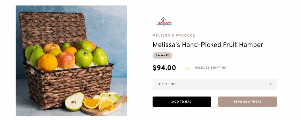 Melissa's Hand-Picked Fruit Hamper