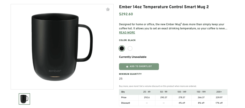Ember Temperature Control Smart Mug