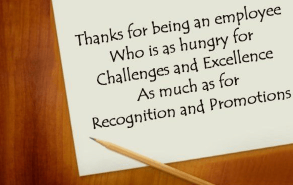 Employee Appreciation Message