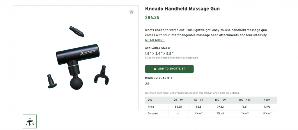 Kneado Handheld Massage Gun
