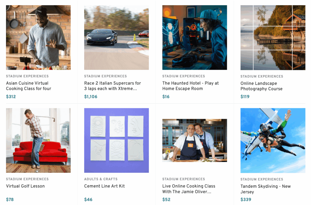 Virtual Experience Kits & Gifts