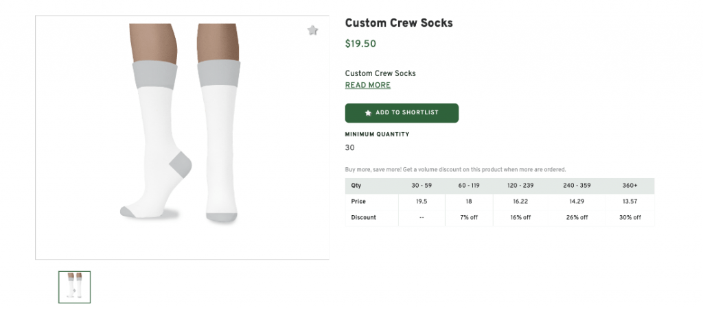 Custom Crew Socks