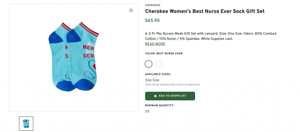 Employee Socks for Nurses