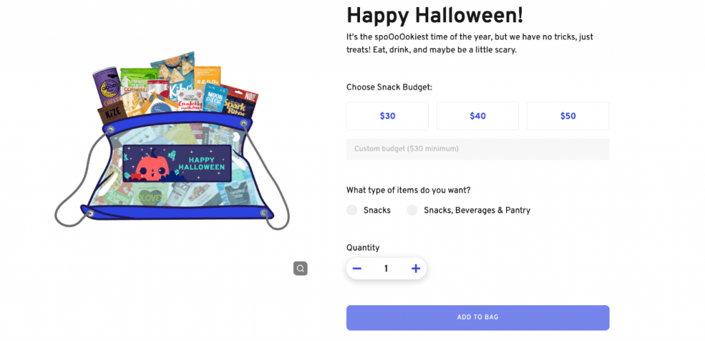 Halloween Gift Bag