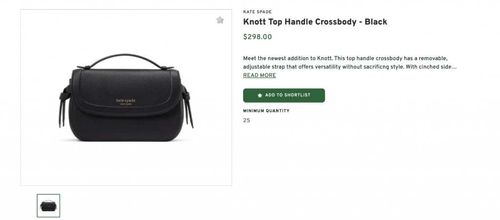 Kate Spade Knott Top Handle Crossbody