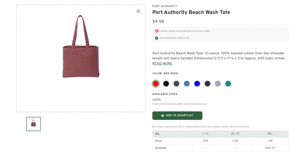 Port Authority Beach Wash Tote Bag