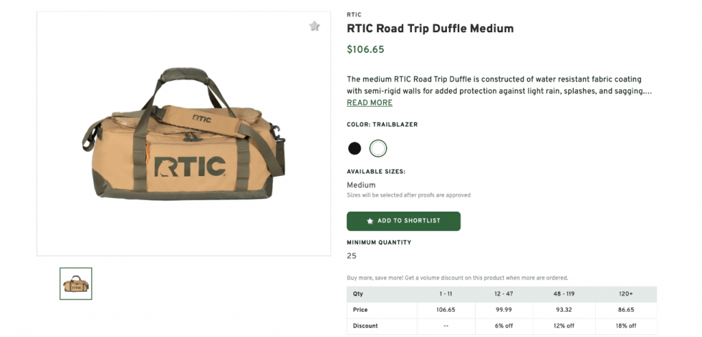 Road Trip Duffle Medium