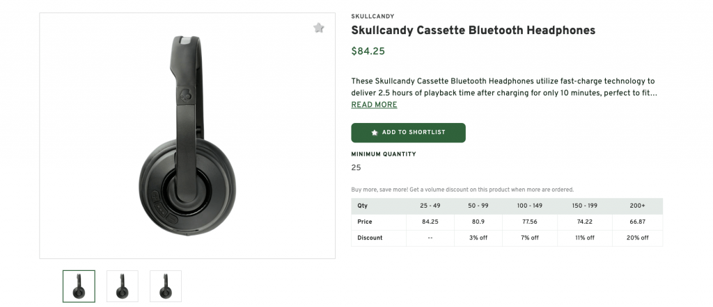 Skullcandy Cassette Bluetooth Branded Headphones