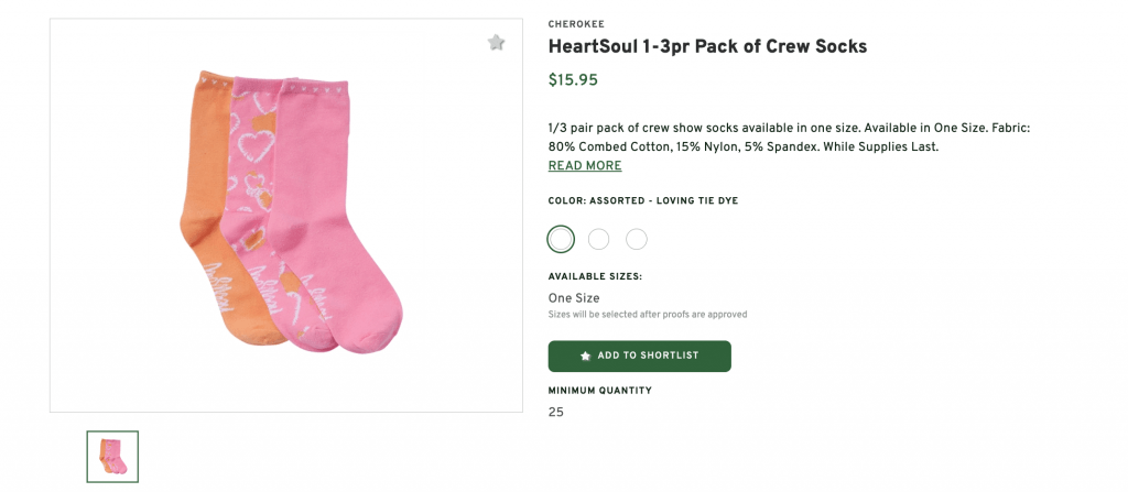 Valentine’s Day Gift Socks