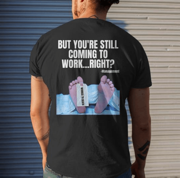 employee appreciation meme on tshirt