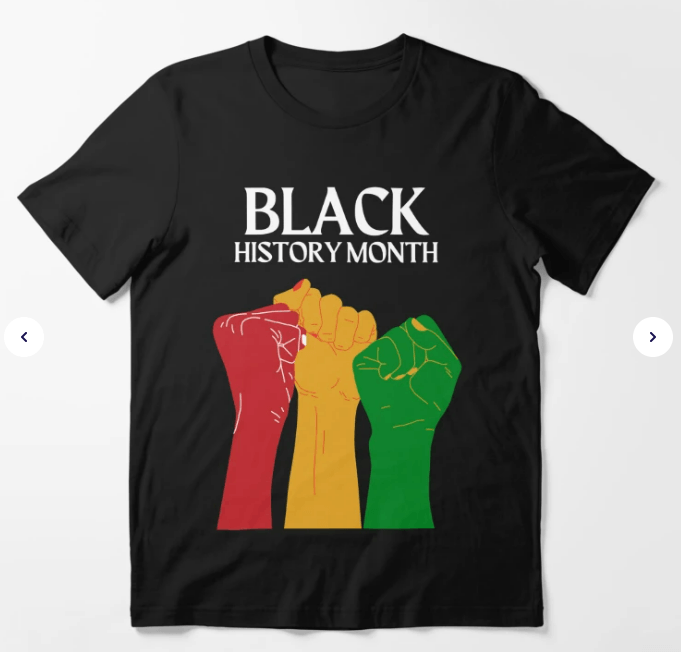 Custom Tshirt with Black History Month Quotes