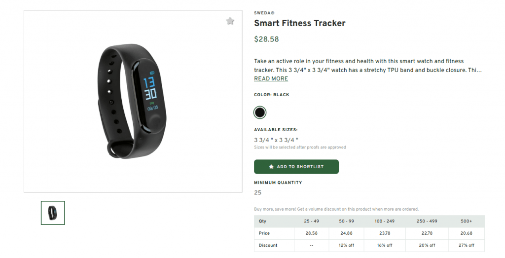 Smart fitness tracker