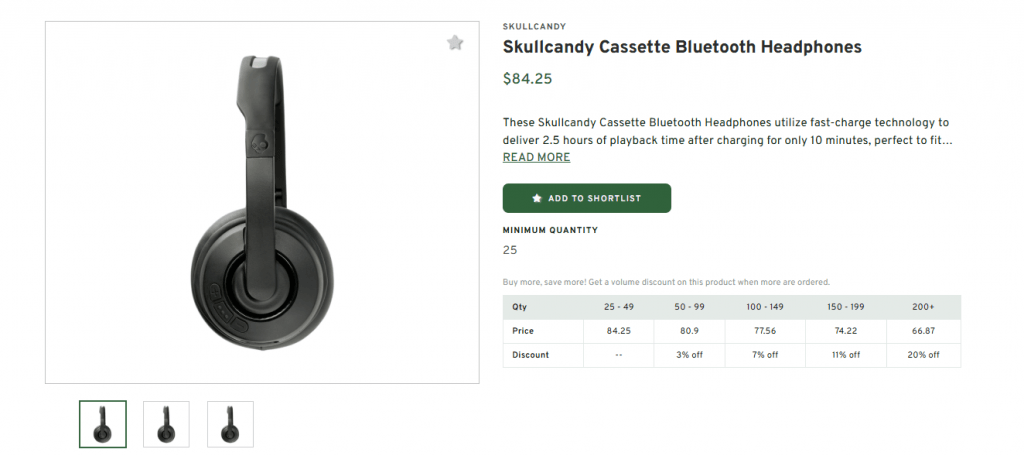 Skullcandy Cassette Bluetooth Headphones