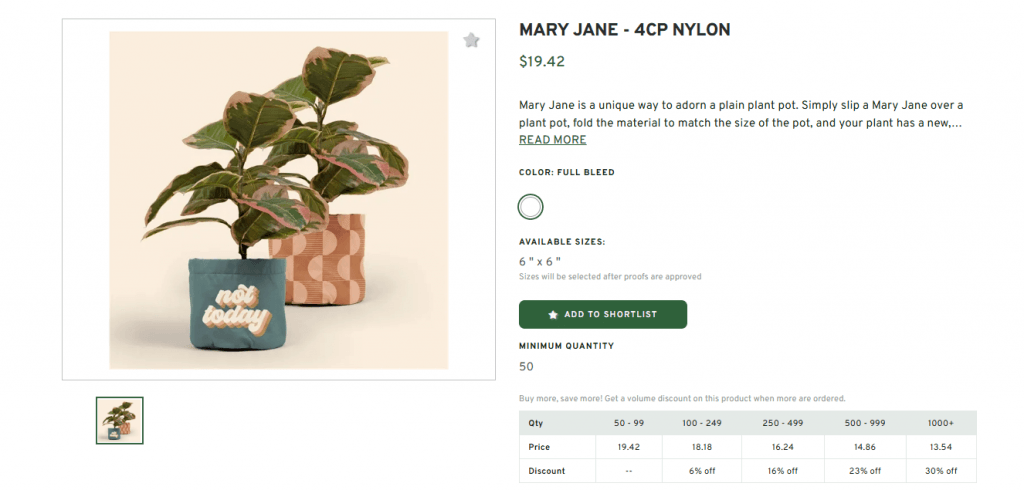 MARY JANE PLANT PLOT