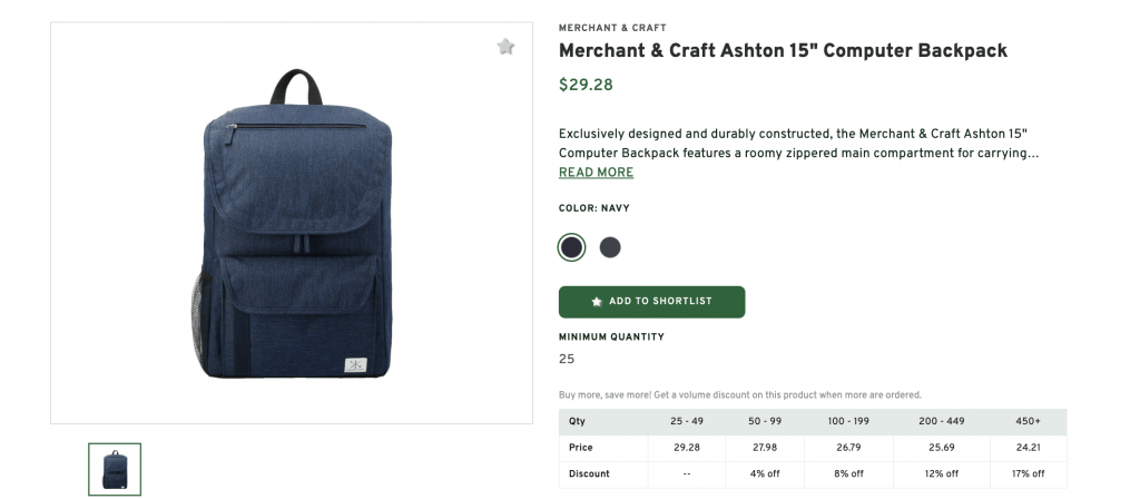 Merchant & Craft Ashton Computer Backpack